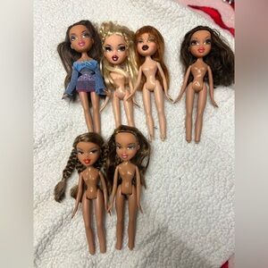 Vintage Bratz Dolls Lot of 6